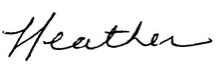 Heather's Signature